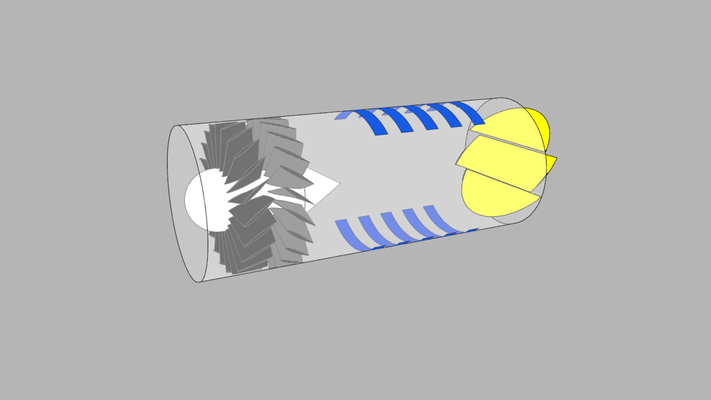 Turbofan Concept - Alt Down