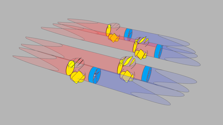 Adjustable Thrust Vectoring Nozzles - Reverse