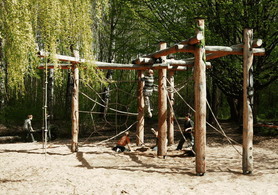 Klettergerüst Schule Dechsendorf 2008
