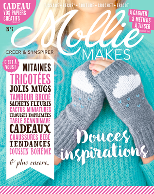 Article Mollie Makes - Alchimagic - Tissage Mural - Wall hanging weavings - Sylvie Martin Rodriguez 