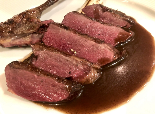 真鴨のロースト、サルミソース