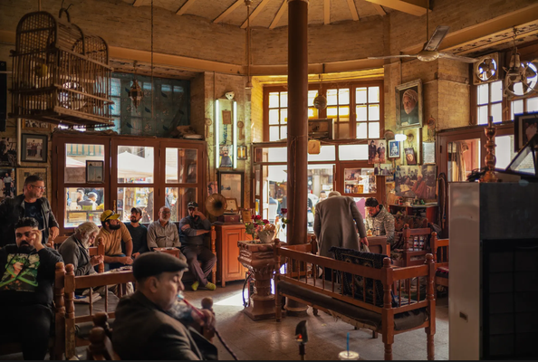 Shabandar cafe. Emily Garthwaite