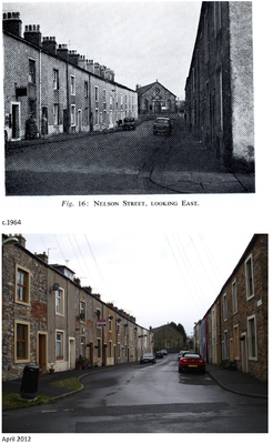 Nelson Street. c1964 and 2012