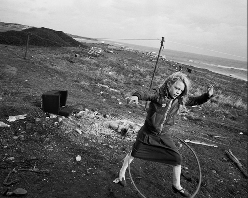 Helen & her Hoola-hoop. Chris Killip