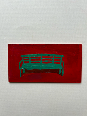 Nr.34 - Tomato - Oilpaint on wood - Available