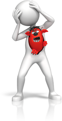 bonhomme blanc - bonhomme - personnages - smiley émoticône émoji cartoon clipart illustration - artémotic
