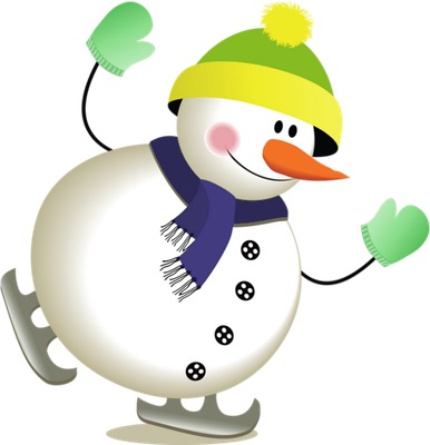 bonhomme de neige - bonhomme - personnages - smiley émoticône émoji cartoon clipart illustration - artémotic