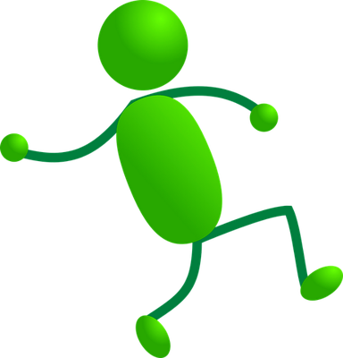 bonhomme allumette - bonhomme - personnages - smiley émoticône émoji cartoon clipart illustration - artémotic