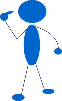 bonhomme allumette - bonhomme - personnages - smiley émoticône émoji cartoon clipart illustration - artémotic