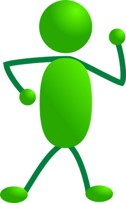 bonhomme allumette - bonhomme - personnages - smiley émoticône émoji cartoon clipart illustration - artémotic