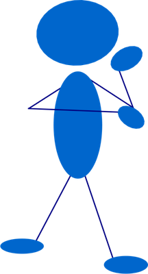 bonhomme allumette - bonhomme - personnages - smiley émoticône émoji cartoon clipart illustration - artémotic