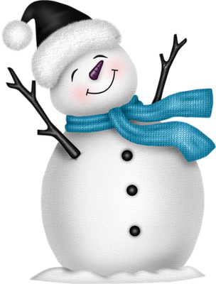bonhomme de neige - bonhomme - personnages - smiley émoticône émoji cartoon clipart illustration - artémotic