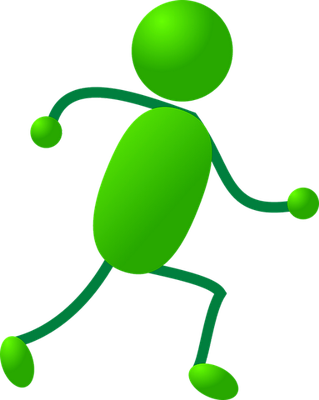 bonhomme allumette - bonhomme - personnages - smiley émoticône émoji cartoon clipart illustration - artémotic