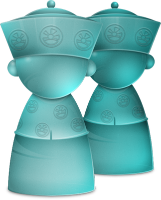 bonhomme pion - bonhomme - personnages - smiley émoticône émoji cartoon clipart illustration - artémotic