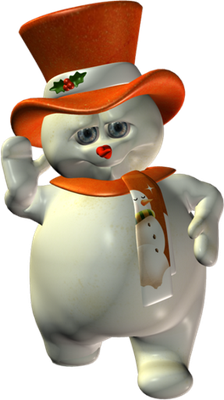 bonhomme de neige - bonhomme - personnages - smiley émoticône émoji cartoon clipart illustration - artémotic