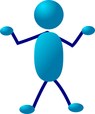 bonhomme allumette - bonhomme - personnages - smiley émoticône émoji cartoon clipart illustration - artémotic