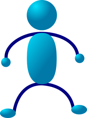 bonhomme allumette - bonhomme - personnages - smiley émoticône émoji cartoon clipart illustration - artémotic