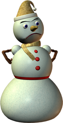 bonhomme de neige - bonhomme - personnages - smiley émoticône émoji cartoon clipart illustration - artémotic