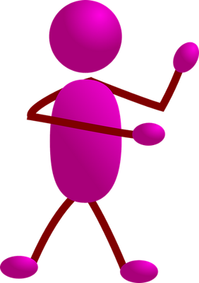 bonhomme allumette - bonhomme - personnages - smiley émoticône émoji cartoon clipart illustration - artémotic