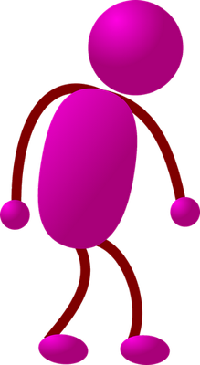 bonhomme allumette - bonhomme - personnages - smiley émoticône émoji cartoon clipart illustration - artémotic