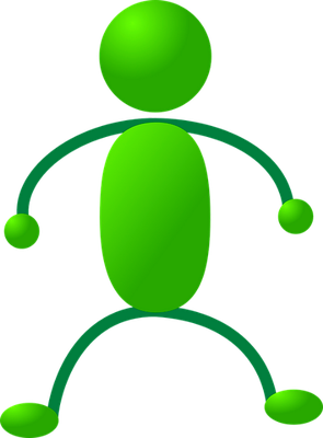 bonhomme allumette - bonhomme - personnages - smiley émoticône émoji cartoon clipart illustration - artémotic