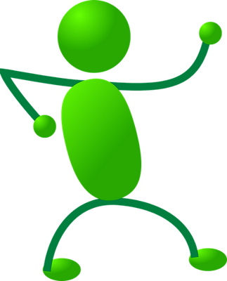 bonhomme allumette - bonhomme - personnages - smiley émoticône émoji cartoon clipart illustration - artémotic