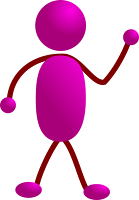 bonhomme allumette - bonhomme - personnages - smiley émoticône émoji cartoon clipart illustration - artémotic