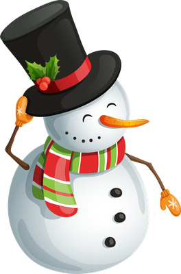 bonhomme de neige - bonhomme - personnages - smiley émoticône émoji cartoon clipart illustration - artémotic
