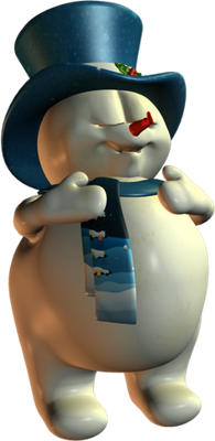 bonhomme de neige - bonhomme - personnages - smiley émoticône émoji cartoon clipart illustration - artémotic