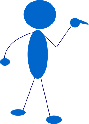 bonhomme allumette - bonhomme - personnages - smiley émoticône émoji cartoon clipart illustration - artémotic