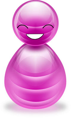 bonhomme pion - bonhomme - personnages - smiley émoticône émoji cartoon clipart illustration - artémotic