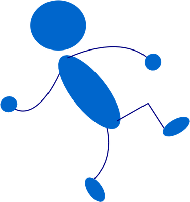 bonhomme allumette - bonhomme - personnages - smiley émoticône émoji cartoon clipart illustration - artémotic