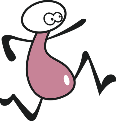 bonhomme allumette - bonhomme - personnages - smiley émoticône émoji cartoon clipart illustration - artémotic