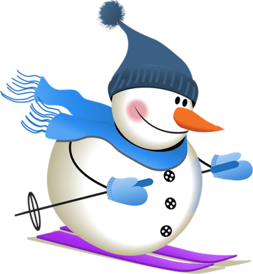 bonhomme de neige - bonhomme - personnages - smiley émoticône émoji cartoon clipart illustration - artémotic