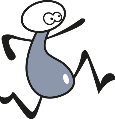 bonhomme allumette - bonhomme - personnages - smiley émoticône émoji cartoon clipart illustration - artémotic