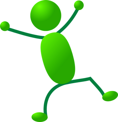 bonhomme allumette - bonhomme - personnages - smiley émoticône émoji cartoon clipart illustration - artémotic