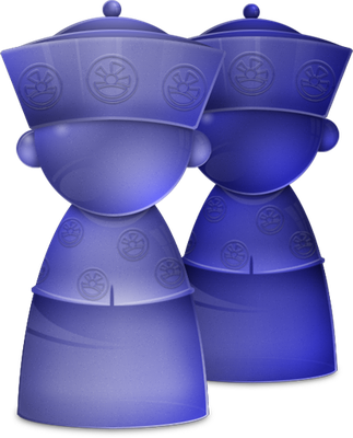 bonhomme pion - bonhomme - personnages - smiley émoticône émoji cartoon clipart illustration - artémotic