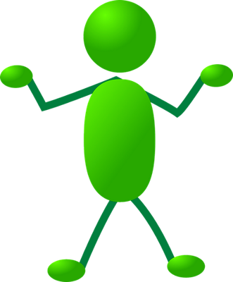 bonhomme allumette - bonhomme - personnages - smiley émoticône émoji cartoon clipart illustration - artémotic