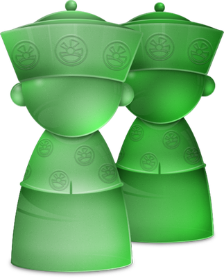 bonhomme pion - bonhomme - personnages - smiley émoticône émoji cartoon clipart illustration - artémotic