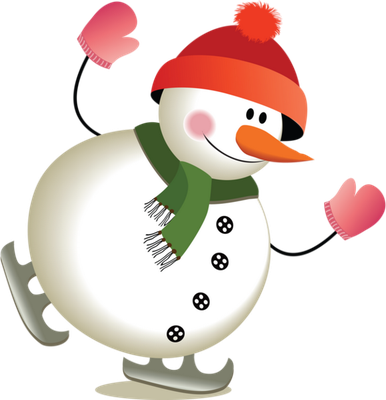 bonhomme de neige - bonhomme - personnages - smiley émoticône émoji cartoon clipart illustration - artémotic