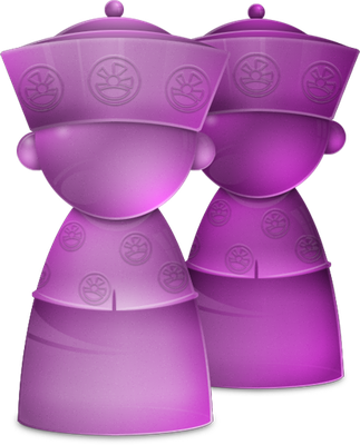 bonhomme pion - bonhomme - personnages - smiley émoticône émoji cartoon clipart illustration - artémotic