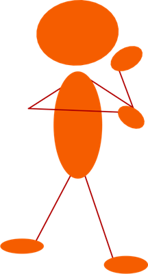 bonhomme allumette - bonhomme - personnages - smiley émoticône émoji cartoon clipart illustration - artémotic