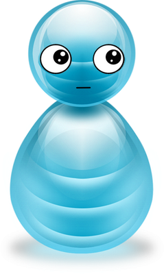 bonhomme pion - bonhomme - personnages - smiley émoticône émoji cartoon clipart illustration - artémotic