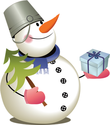 bonhomme de neige - bonhomme - personnages - smiley émoticône émoji cartoon clipart illustration - artémotic