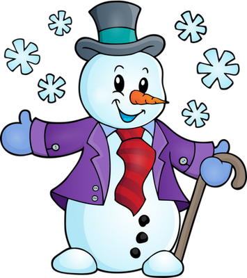 bonhomme de neige - bonhomme - personnages - smiley émoticône émoji cartoon clipart illustration - artémotic