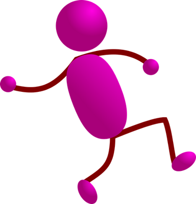 bonhomme allumette - bonhomme - personnages - smiley émoticône émoji cartoon clipart illustration - artémotic