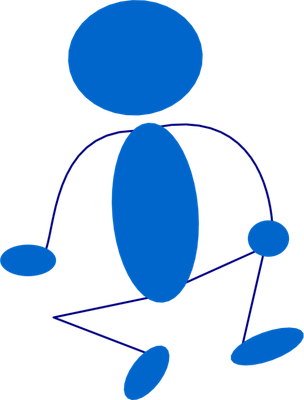 bonhomme allumette - bonhomme - personnages - smiley émoticône émoji cartoon clipart illustration - artémotic