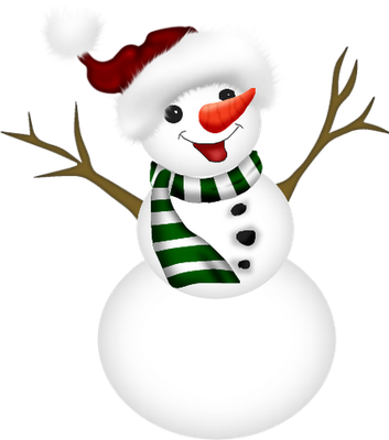 bonhomme de neige - bonhomme - personnages - smiley émoticône émoji cartoon clipart illustration - artémotic