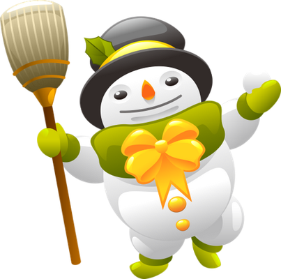 bonhomme de neige - bonhomme - personnages - smiley émoticône émoji cartoon clipart illustration - artémotic