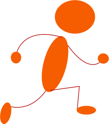 bonhomme allumette - bonhomme - personnages - smiley émoticône émoji cartoon clipart illustration - artémotic